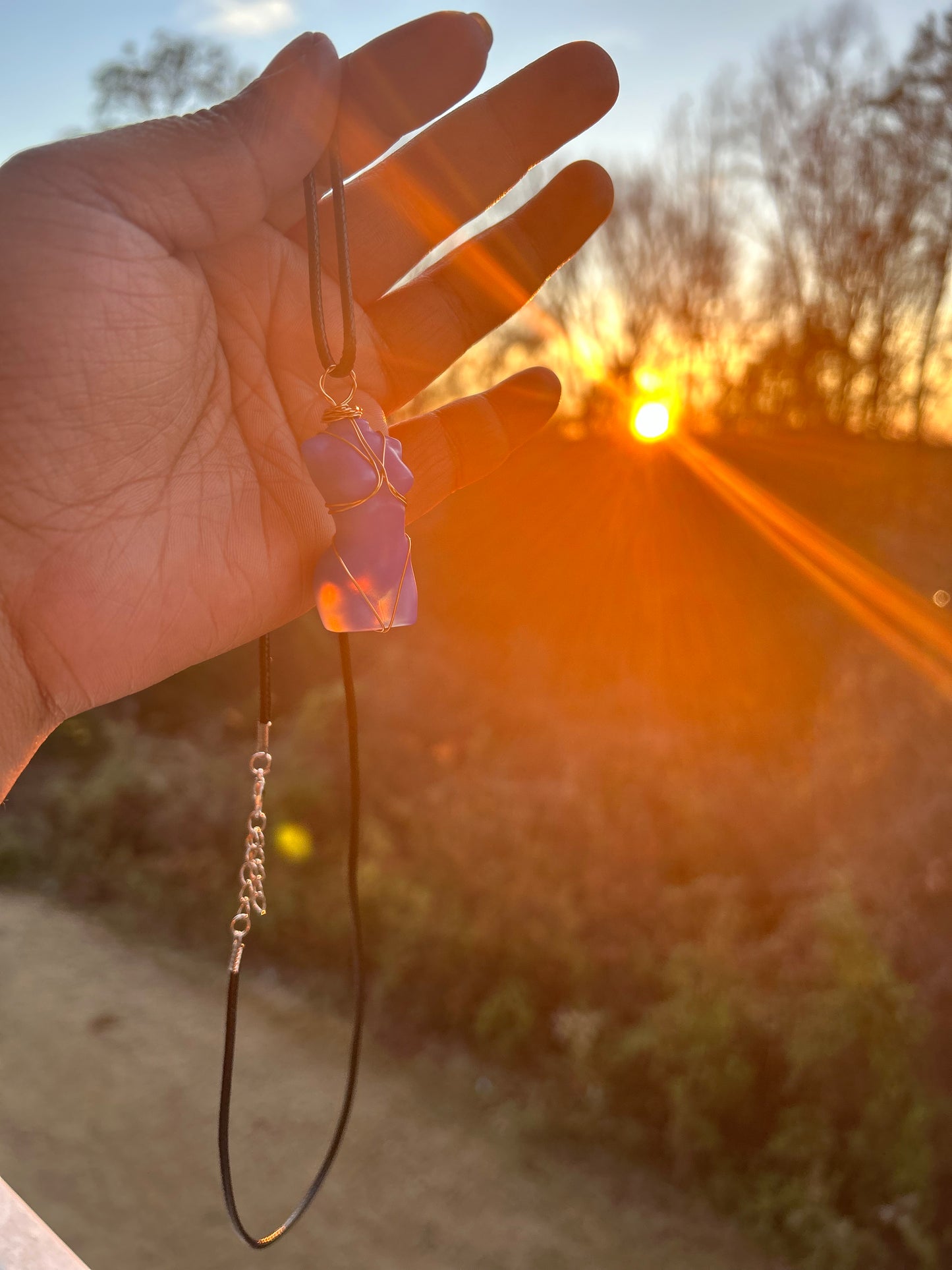 Goddess Crystal Necklace