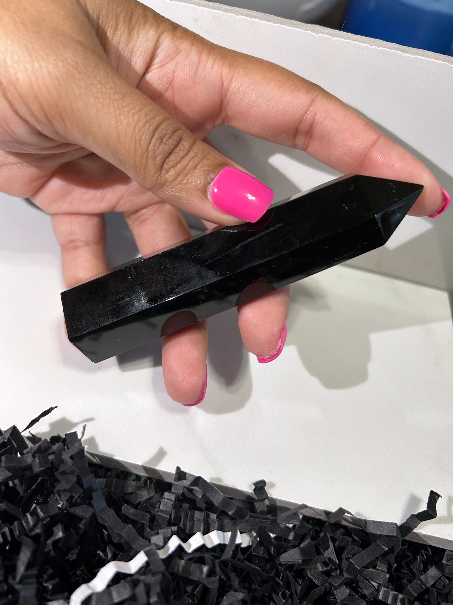 Black Obsidian Points and Towers